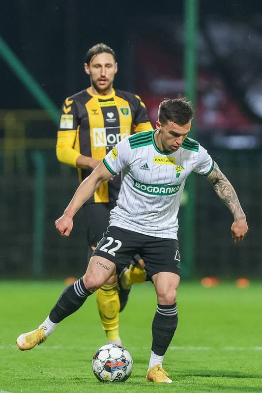 Football. Fortuna I Liga. GKS Katowice - Gornik Leczna. 15.04.2023