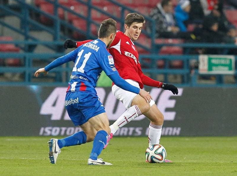 Football. T-Mobile Ekstraklasa. Wisla Krakow - Podbeskidzie Bielsko Biala. 24.10.2014