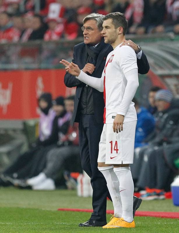 Football. International Friendly. Poland - Switzerland. 18.11.2014