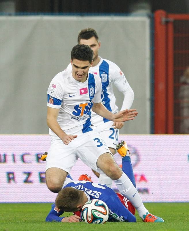 Football. PKO BP Ekstraklasa. Piast Gliwice - Lech Poznan. 20.12.2015