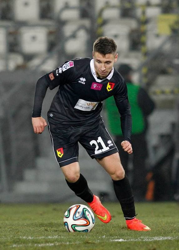 Football. T-Mobile Ekstraklasa. Cracovia Krakow - Jagiellonia Bialystok. 06.12.2014