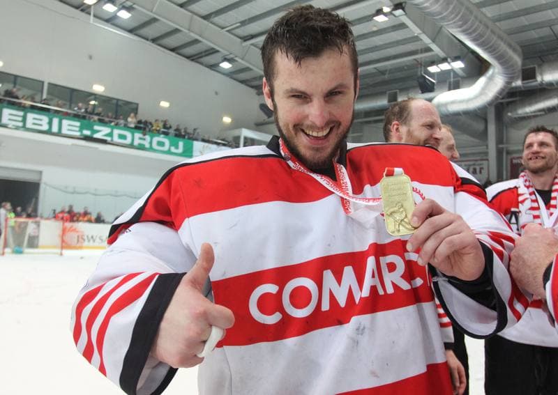 Ice Hockey. Polska Liga Hokejowa. JKH GKS Jastrzebie - Comarch Cracovia Krakow. 29.03.2013