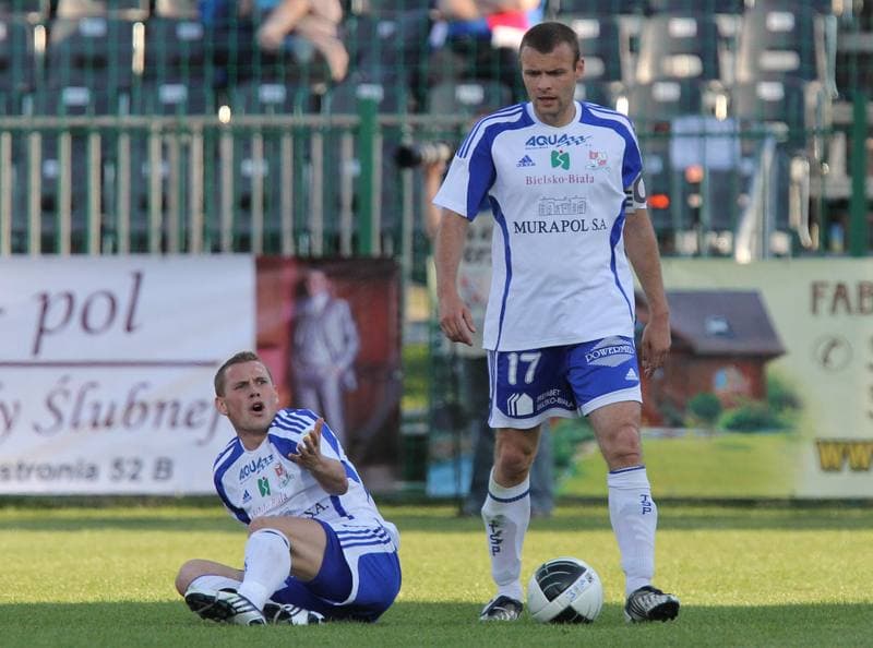 Football. I liga. Podbeskidzie Bielsko-Biala - Piast Gliwice. 11.05.2011