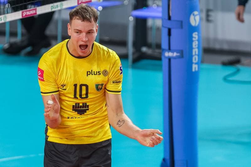 Volleyball. PlusLiga. GKS Katowice - Slepsk Malow Suwalki. 30.10.2023