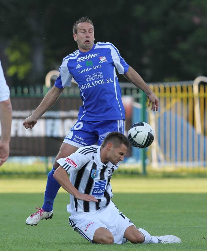 Football. I liga. Podbeskidzie Bielsko-Biala - Sandecja Nowy Sacz. 25.05.2011