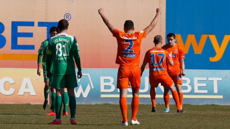 Football. I Liga. Termalica Bruk-Bet Nieciecza - GKS Katowice. 08.03.2015
