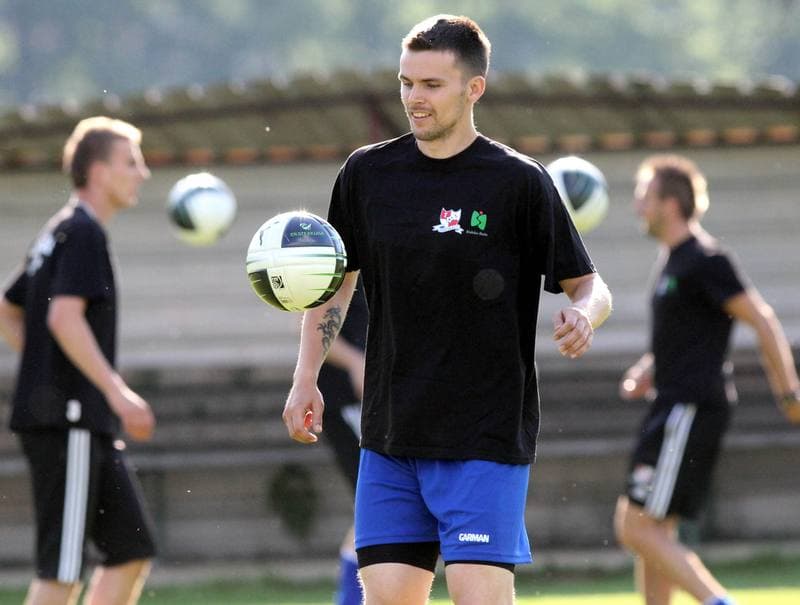 Football. Podbeskidzie Bielsko-Biala. Training. 27.06.2011