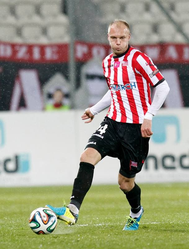 Football. T-Mobile Ekstraklasa. Cracovia Krakow - Piast Gliwice. 13.03.2015