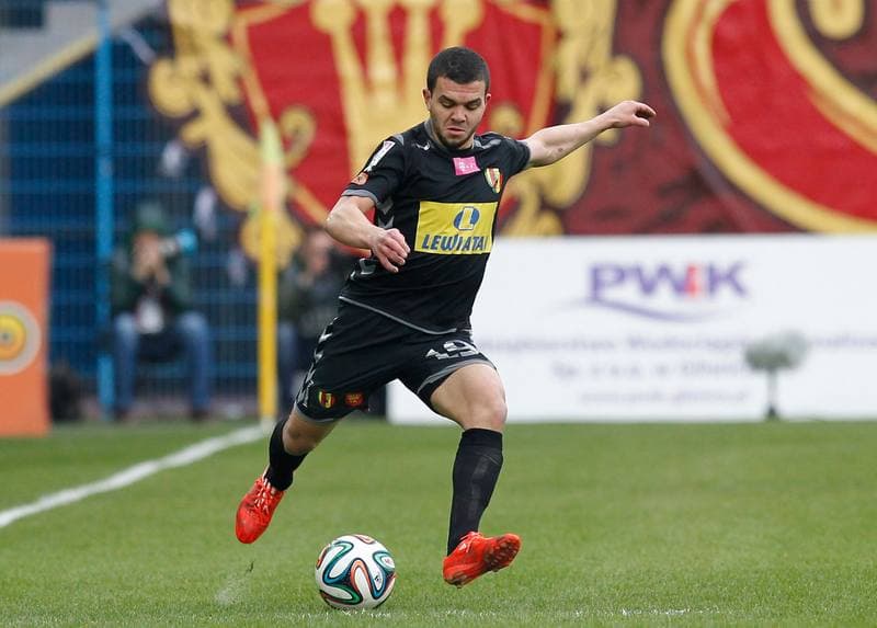 Football. T-Mobile Ekstraklasa. Piast Gliwice - Korona Kielce. 22.03.2015