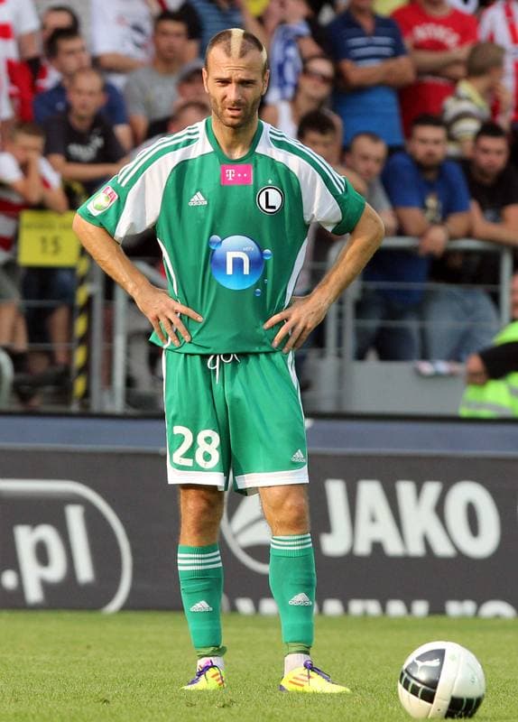 Football. T-Mobile Ekstraklasa. Cracovia Krakow - Legia Warsaw. 07.08.2011