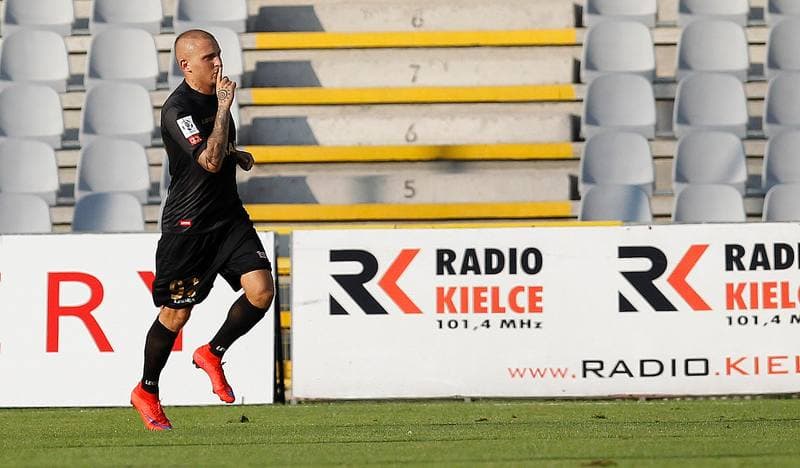 Football. PKO BP Ekstraklasa. Korona Kielce - Cracovia Krakow. 14.08.2015