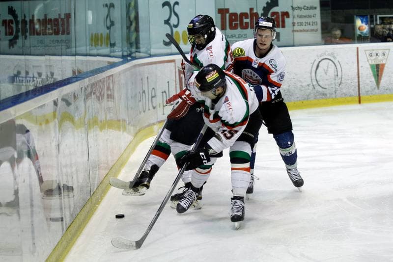 Ice Hockey. Polska Hokej Liga. GKS Tychy - Ciarko STS Sanok. 15.01.2016