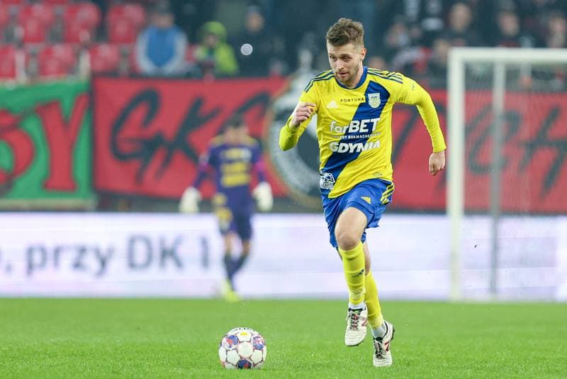 Football. Fortuna I Liga. GKS Tychy - Arka Gdynia. 01.03.2024