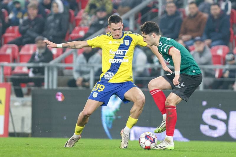 Football. Fortuna I Liga. GKS Tychy - Arka Gdynia. 01.03.2024