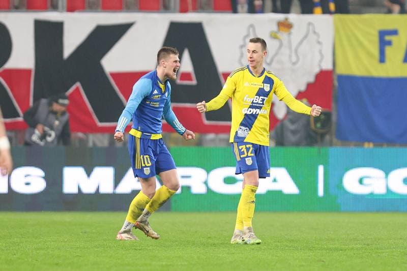 Football. Fortuna I Liga. GKS Tychy - Arka Gdynia. 01.03.2024
