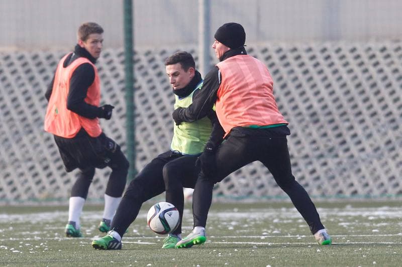 Football. Rozwoj Katowice. Training. 19.01.2016