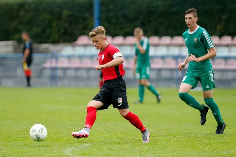 Football. Centralna Liga Juniorow. Piast Gliwice - Slask Wroclaw. 17.09.2016
