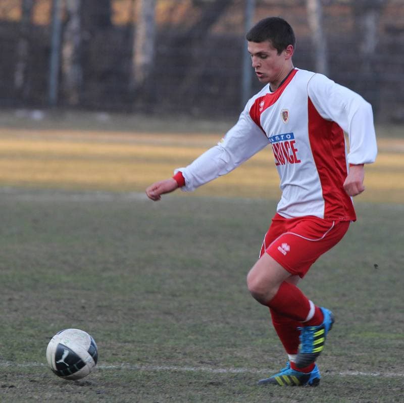 Football. Sparing. Piast Gliwice - LZS Lesnica. 07.03.2012