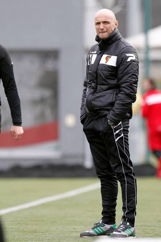 Football. Sparing. Zaglebie Sosnowiec - GKS Tychy. 27.01.2016