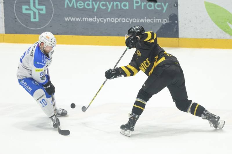 Ice Hockey. Tauron Hokej Liga. Re-Plast Unia Oswiecim - GKS Katowice. 07.04.2024