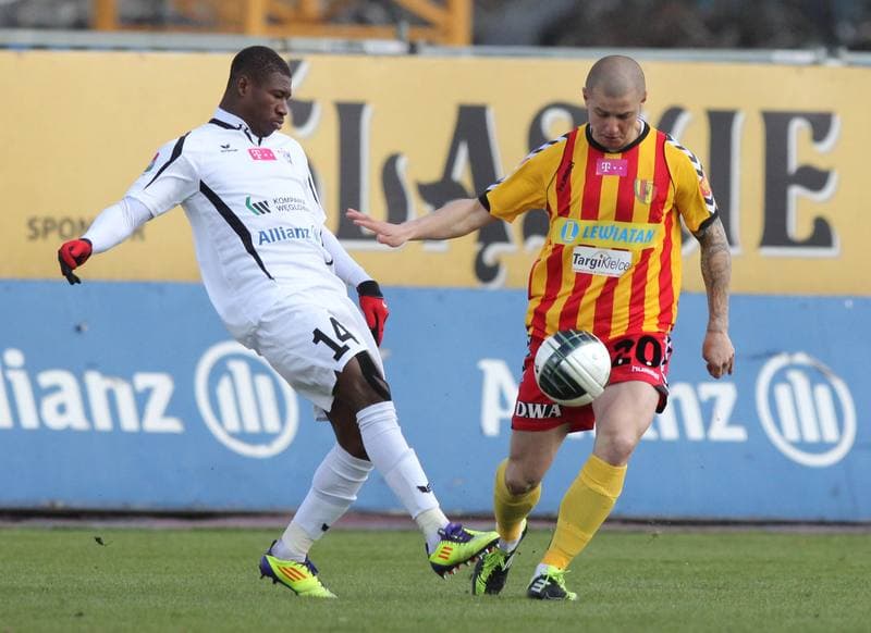 Football. PKO BP Ekstraklasa. Gornik Zabrze - Korona Kielce. 19.11.2010