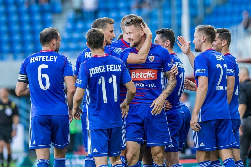 Football. PKO BP Ekstraklasa. Piast Gliwice - Wisla Plock. 18.08.2019
