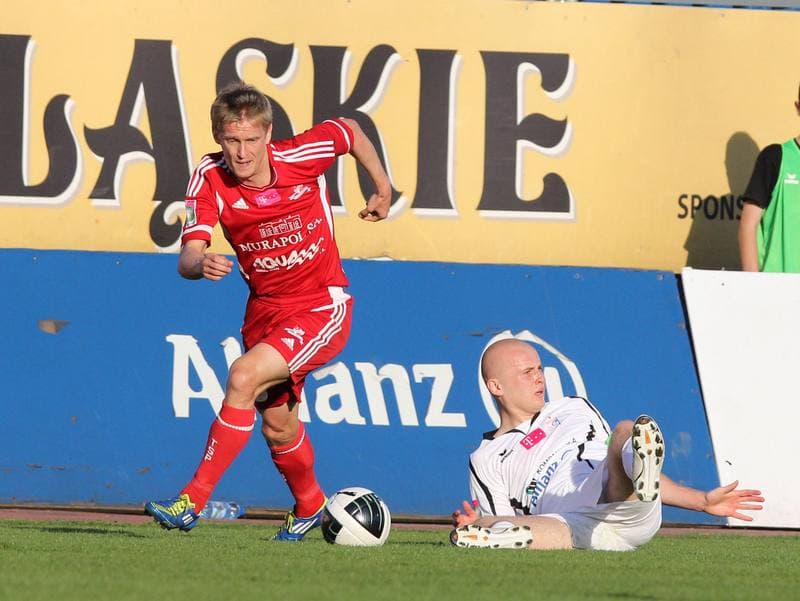 Football. T-Mobile Ekstraklasa. Gornik Zabrze - Podbeskidzie Bielsko-Biala. 27.04.2012