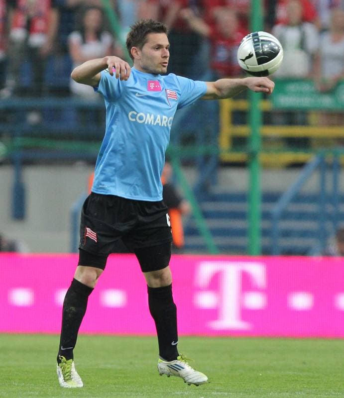 Football. T-Mobile Ekstraklasa. Wisla Krakow - Cracovia Krakow. 30.04.2012