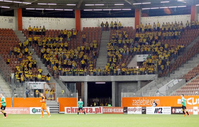 Football. I Liga. Zaglebie Lubin - GKS Katowice. 28.09.2014