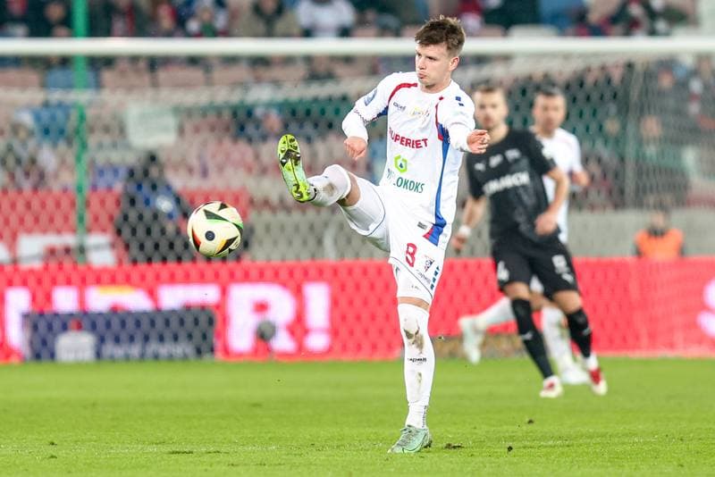 Football. PKO BP Ekstraklasa. Gornik Zabrze - Cracovia Krakow. 28.02.2025