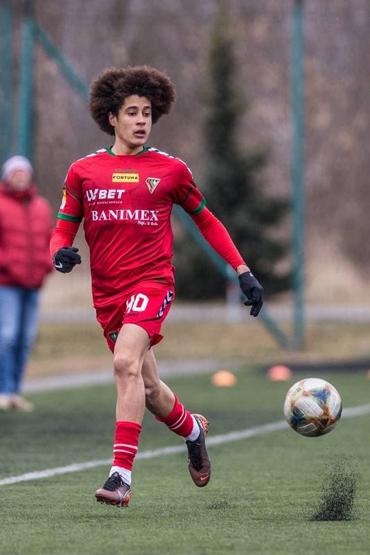 Football. Sparing. Zaglebie Sosnowiec - FK Zeleziarne Podbrezova. 29.01.2020