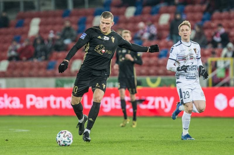 Football. PKO BP Ekstraklasa. Gornik Zabrze - Pogon Szczecin. 29.02.2020
