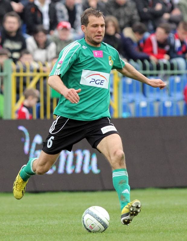 Football. T-Mobile Ekstraklasa. Podbeskidzie Bielsko-Biala - GKS Belchatow. 20.04.2013
