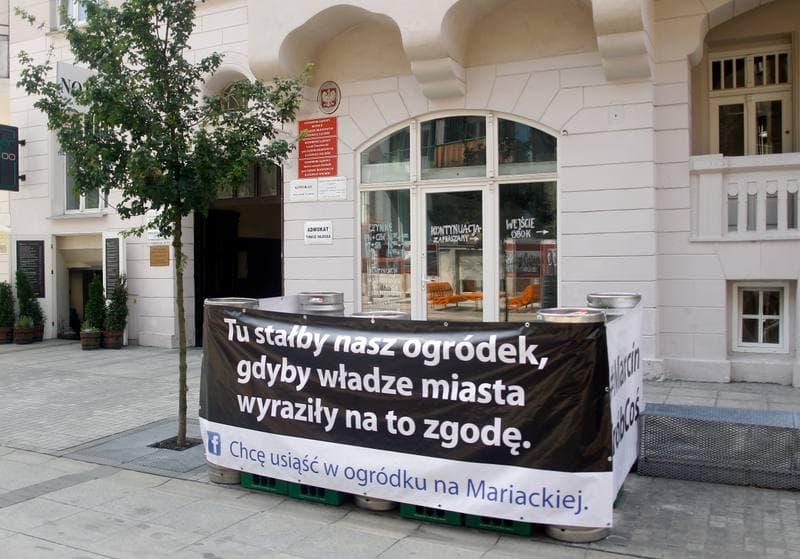 Protest. Mariacka Street. 23.07.2015