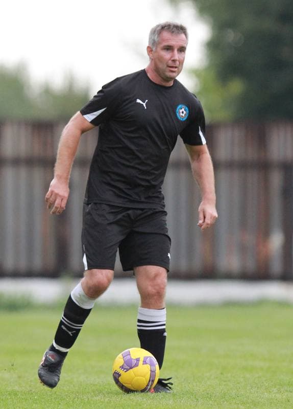 Football. Polish Cup. Naprzod Lipiny - Reprezentacja Slaskich Oldboyow. 22.08.2014