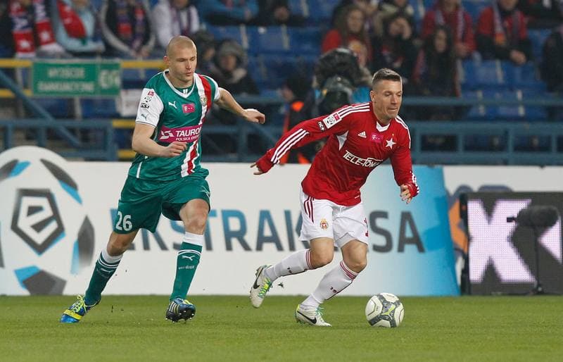 Football. T-Mobile Ekstraklasa. Wisla Krakow - Slask Wroclaw. 29.11.2013