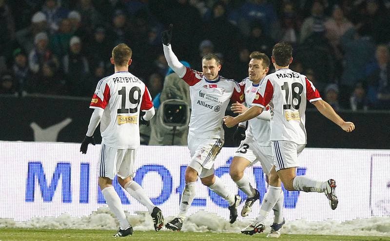 Football. T-Mobile Ekstraklasa. Ruch Chorzow - Gornik Zabrze. 04.10.2014