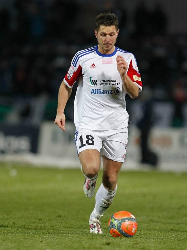 Football. T-Mobile Ekstraklasa. Ruch Chorzow - Gornik Zabrze. 04.10.2014