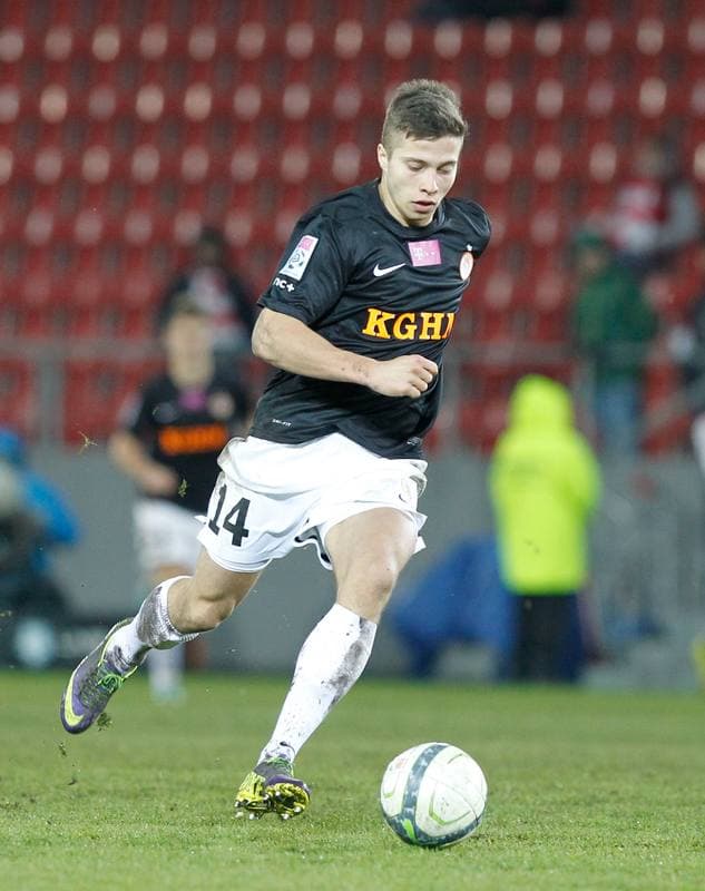 Football. T-Mobile Ekstraklasa. Cracovia Krakow - Zaglebie Lubin. 09.12.2013