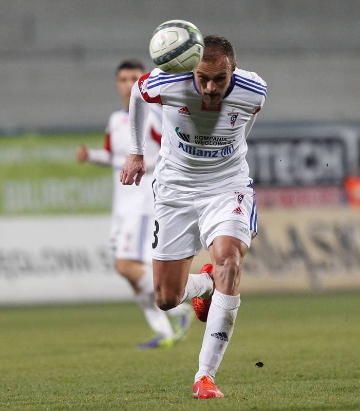 Football. T-Mobile Ekstraklasa. Gornik Zabrze - Lechia Gdansk. 14.12.2013