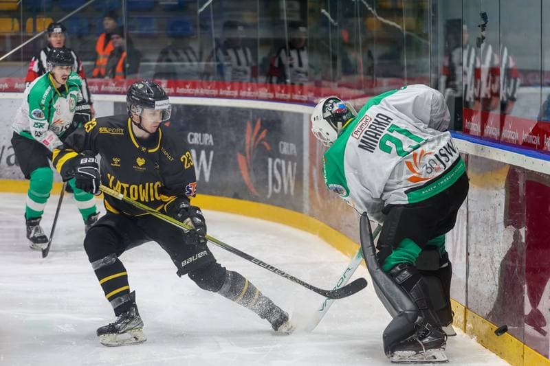 Ice Hockey. Tauron Hokej Liga. JKH GKS Jastrzebie - GKS Katowice. 28.11.2023