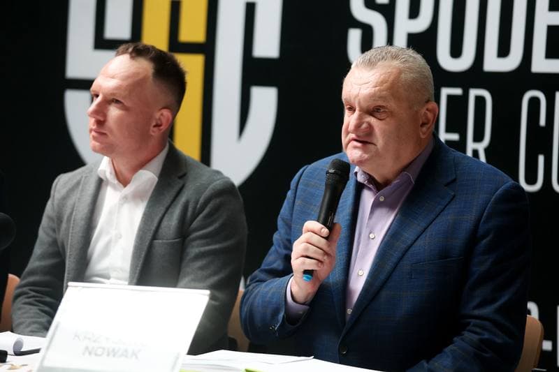 Football. Spodek Super Cup. Press Conference. 10.01.2024