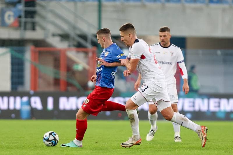 Football. PKO BP Ekstraklasa. Piast Gliwice - Gornik Zabrze. 10.02.2024