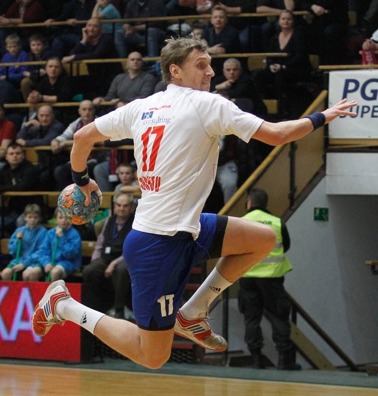 Handball. PGNiG Superliga. Gornik Zabrze - Stal Mielec. 12.02.2014