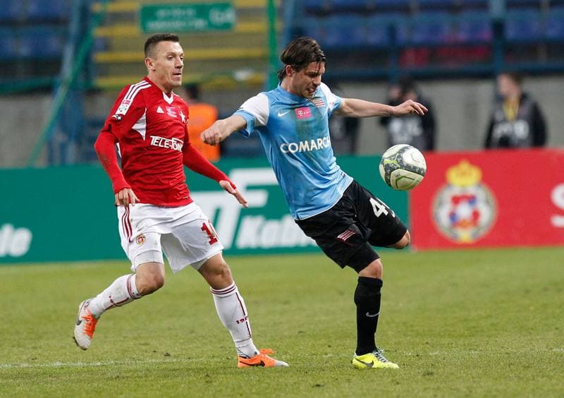 Football. PKO BP Ekstraklasa. Wisla Krakow - Cracovia Krakow. 29.11.2015