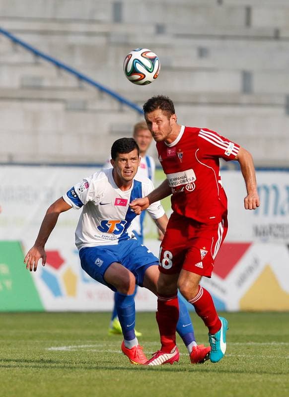 Football. T-Mobile Ekstraklasa. Gornik Zabrze - Lech Poznan. 21.07.2014