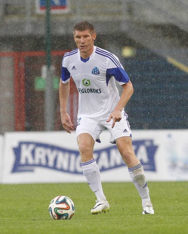 Football. UEFA Europa League. Ruch Chorzow - Esbjerg FB. 31.07.2014