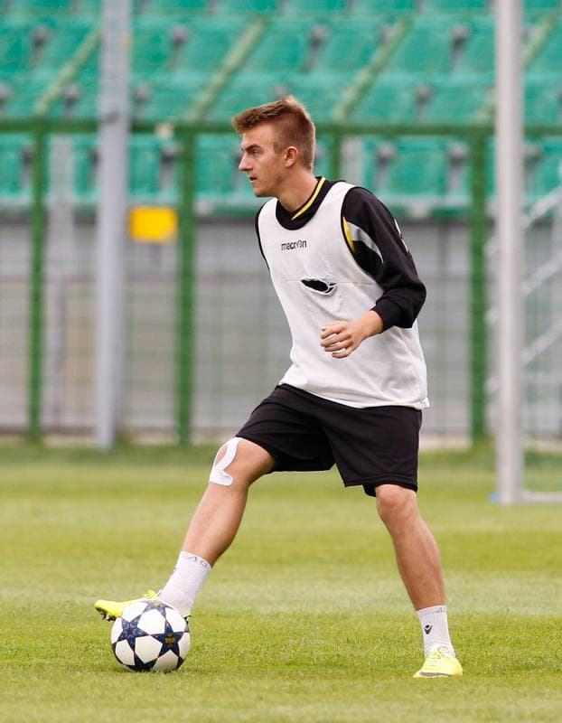 Football. GKS Katowice. Training. 19.01.2015