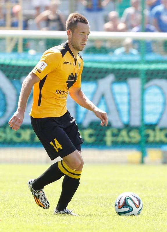 Football. I Liga. Miedz Legnica - GKS Katowice. 10.08.2014