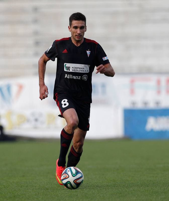 Football. III Liga. Gornik II Zabrze - Polonia Bytom. 05.10.2014